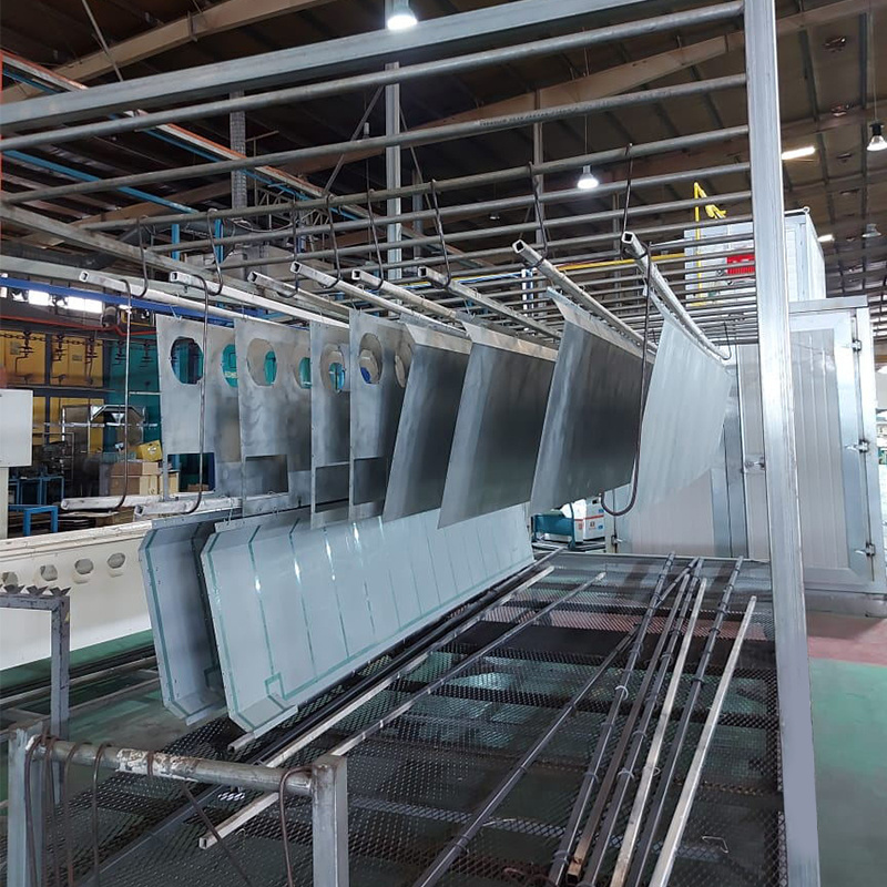 Aluminum Powder Coating Line System for Metal Surface Finishing