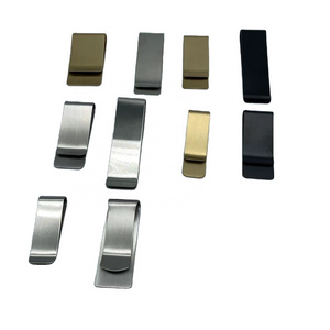 Stainless Steel Money Clips Holder Slim Front Pocket Wallet Minimalist Wallet Slim Wallet Credit Business Card Holder