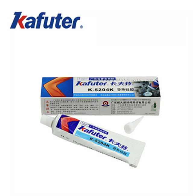 White Grey Dielectric Conductive Silicone Thermal Grease Paste for Heat Sink Component