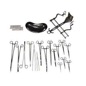 2024 Abdominal Surgery Essential Instrument Kit Set Basis of Surgical Abdomen Equipment By KAHLU ORTHOPEDIC