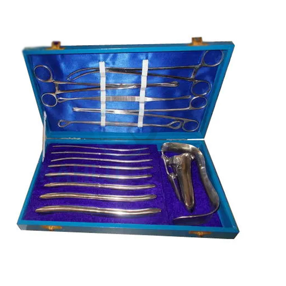 Medical Surgery Box Dilatation And Curettage Tool Set,Gynecology Surgical Instruments By KAHLU ORTHOPEDIC