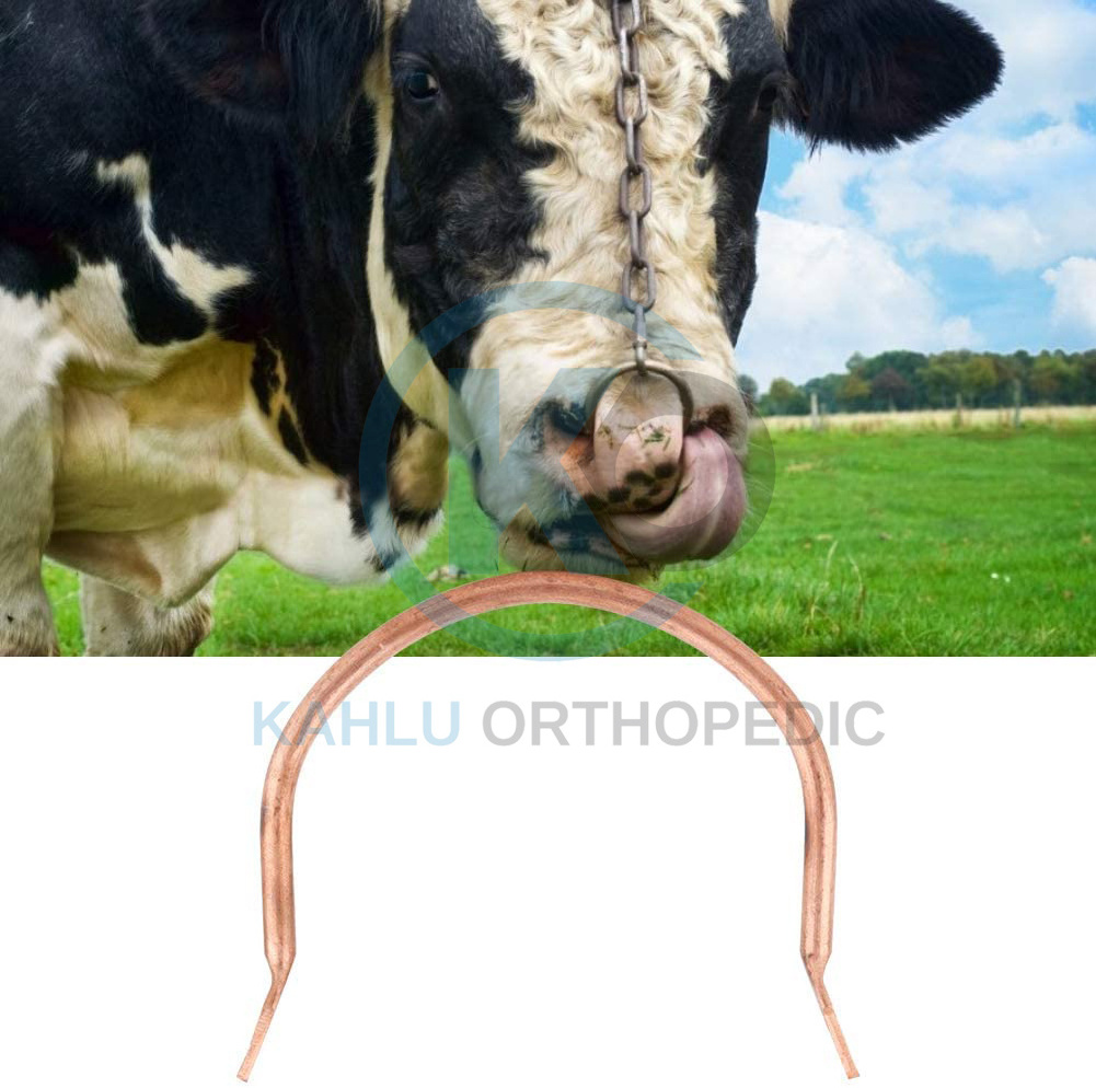 Cow Cattle Nose Ring Farm Animal Veterinary Husbandry Accessory,Cattle Nose Ring Bull Nose Ring By KAHLU ORTHOPEDIC