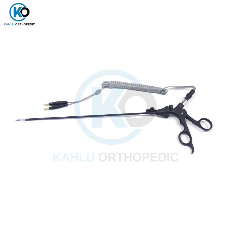 Laparoscopic Bipolar Forceps with Cable Laparoscopy Reusable Bipolar Coagulation Forceps Needle Holder By KAHLU ORTHOPEDIC