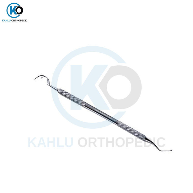 2 Pcs Stainless Steel Dental Picks Probe Cleaning Teeth Oral Dental Tools in Wholesale Price Made By KAHLU ORTHOPEDIC