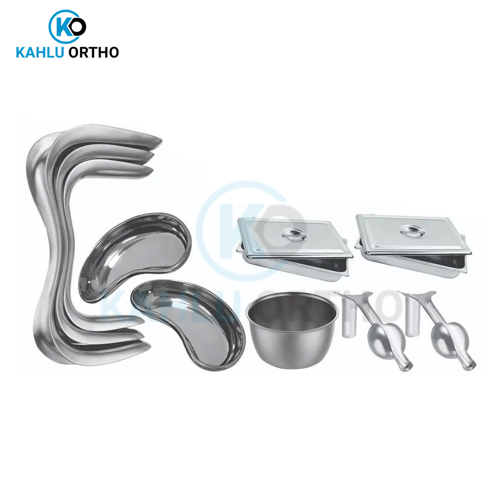 Highland Good Quality Delivery Set Gynecology Physiology Dissecting Basic Surgery Set By KAHLU ORTHOPEDIC