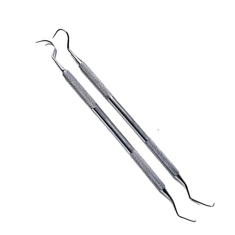 2 Pcs Stainless Steel Dental Picks Probe Cleaning Teeth Oral Dental Tools in Wholesale Price Made By KAHLU ORTHOPEDIC