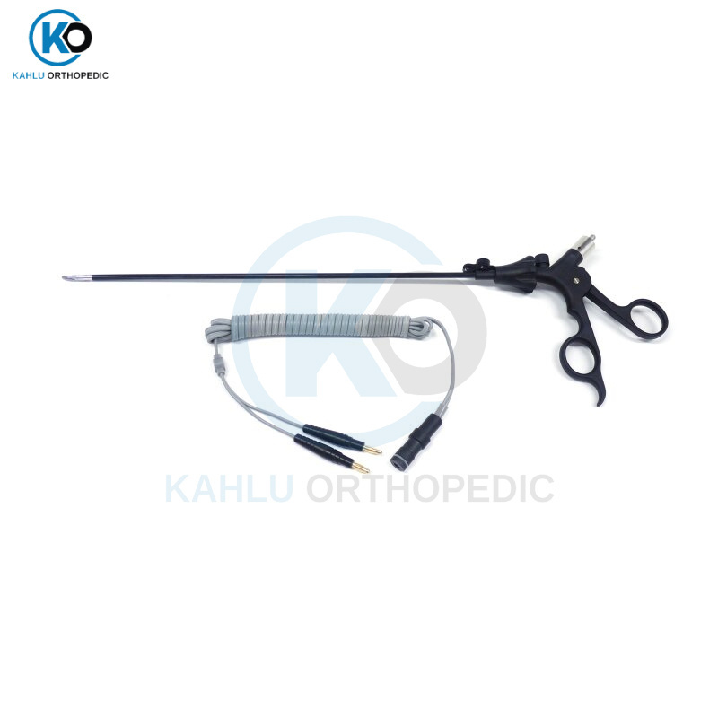 Laparoscopic Bipolar Forceps with Cable Laparoscopy Reusable Bipolar Coagulation Forceps Needle Holder By KAHLU ORTHOPEDIC