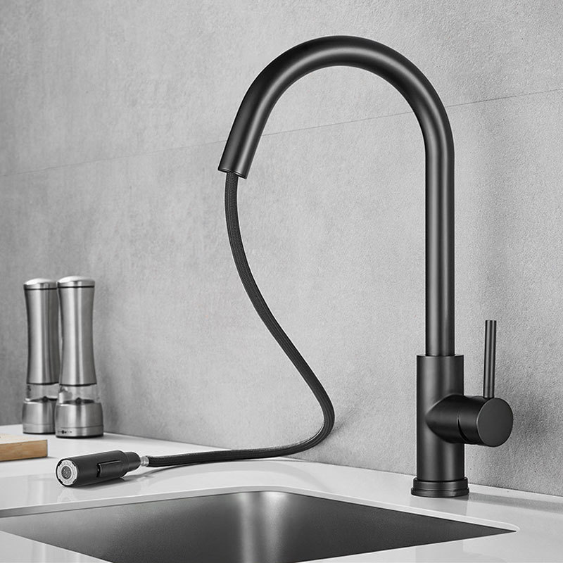 extender removable kitchen faucet stainless steel water tap adjustable deck-mounted kitchen faucet for kitchen sink