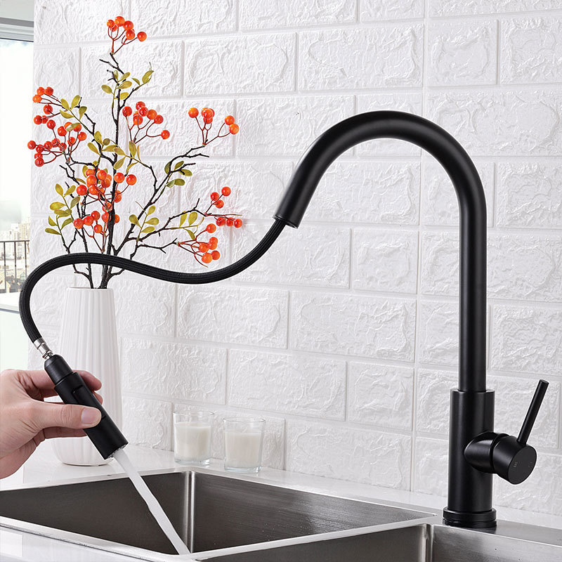 extender removable kitchen faucet stainless steel water tap adjustable deck-mounted kitchen faucet for kitchen sink