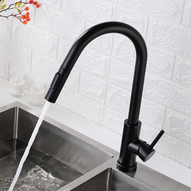 extender removable kitchen faucet stainless steel water tap adjustable deck-mounted kitchen faucet for kitchen sink