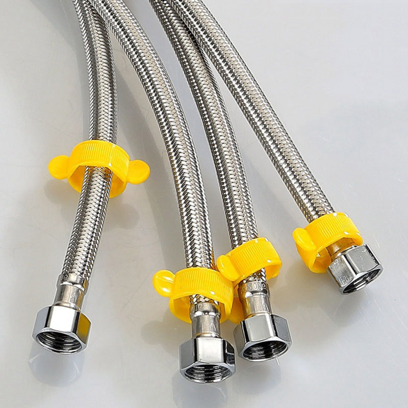 Supplier Stainless Steel kitchen faucet hose Flexible Plumbing Braided shower hose