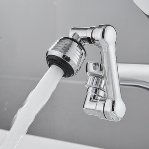 Flexible Swivel Extension Aerator Faucet Extender 1080 Degree Swivel Rotatable Faucet Aerator