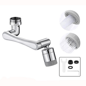 Faucet Splash Head Universal 1440 Degree Swivel Rotation Extender Faucet For Bathroom Kitchen Sink