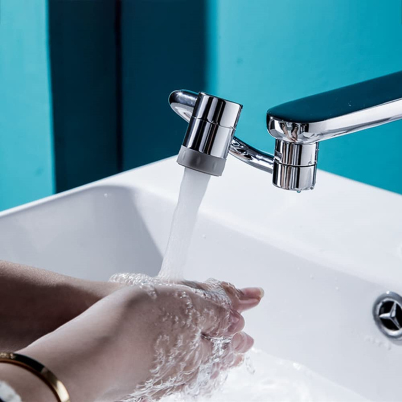 High Quality Brass 1080 Degree Rotation Faucet Extender Kitchen Faucet Accessories Aerator Rotating Splash Filter Faucet