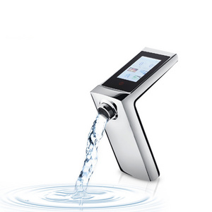 Basin Smart Thermostatic Faucet Digital Water Tap Electric Faucet Touch Faucet With Lcd Panel