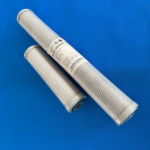 High quality 5 micron activated cto carbon block water filter cartridges bulk 10'' 20'' 30'' 40''