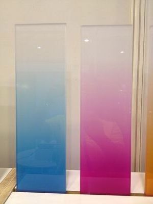 For office/door/window use 8-12mm Laminated Gradient Glass