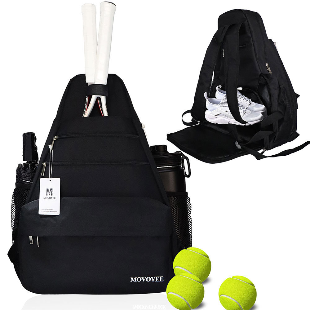 Custom Tennis bags Big Tennis Backpack for Women men Kids Sports,Portable Tennis Rackets Bag with Shoe Compartment