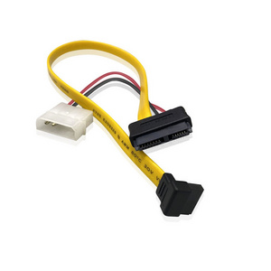 Factory customized professional 7 + 15-pin power cord 22Pin ATA SATA IDE 4P hard disk power adapter cable