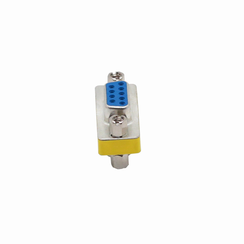 Wholesale DB9 Mini Gender Changer Coupler Adapter DB 9 Null Modem Adapter Connector F/F M/M M/F