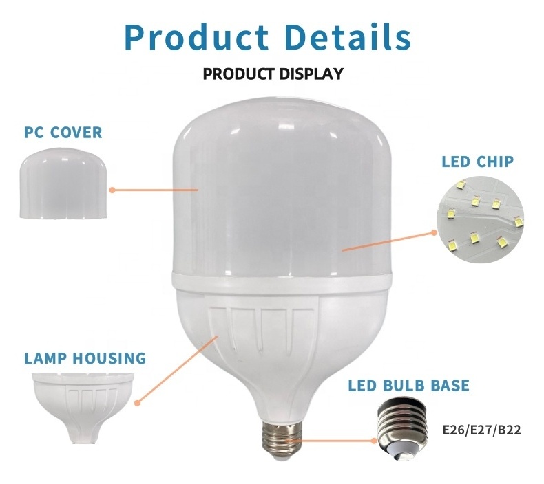 Zhongshan Manufacturer 12W 13W 15W Led Bulbs High Power Energy Saving Wholesale led light