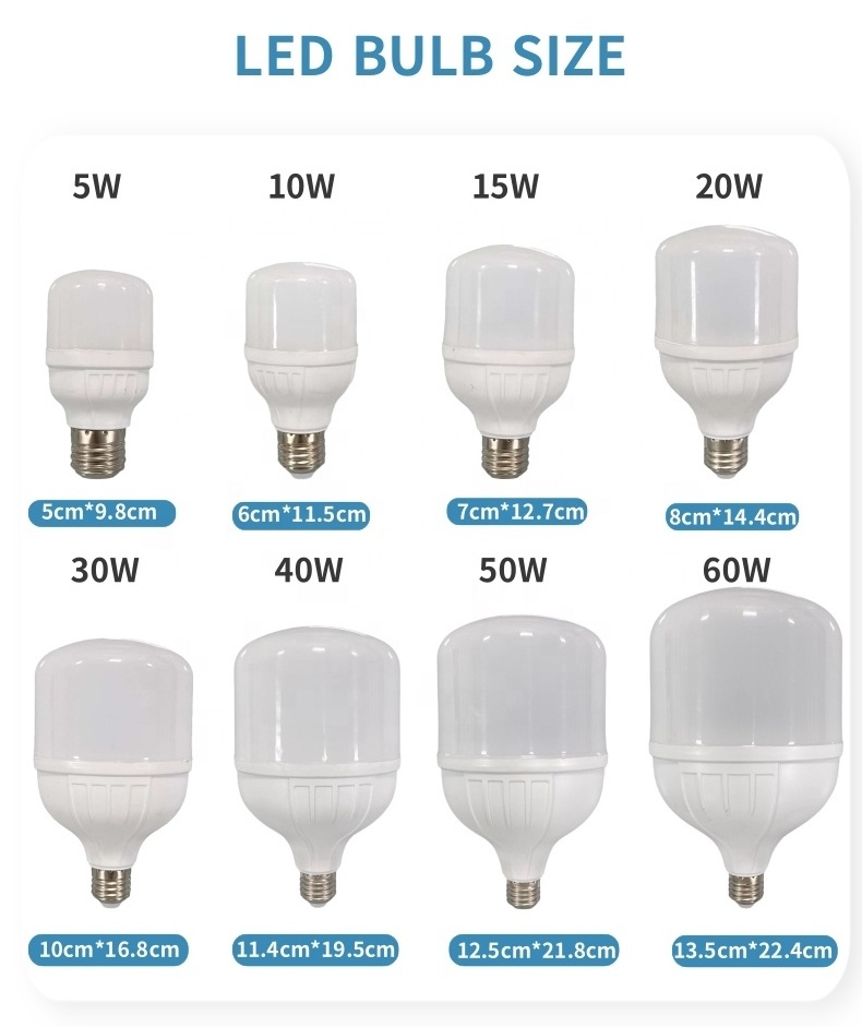 Zhongshan Manufacturer 12W 13W 15W Led Bulbs High Power Energy Saving Wholesale led light