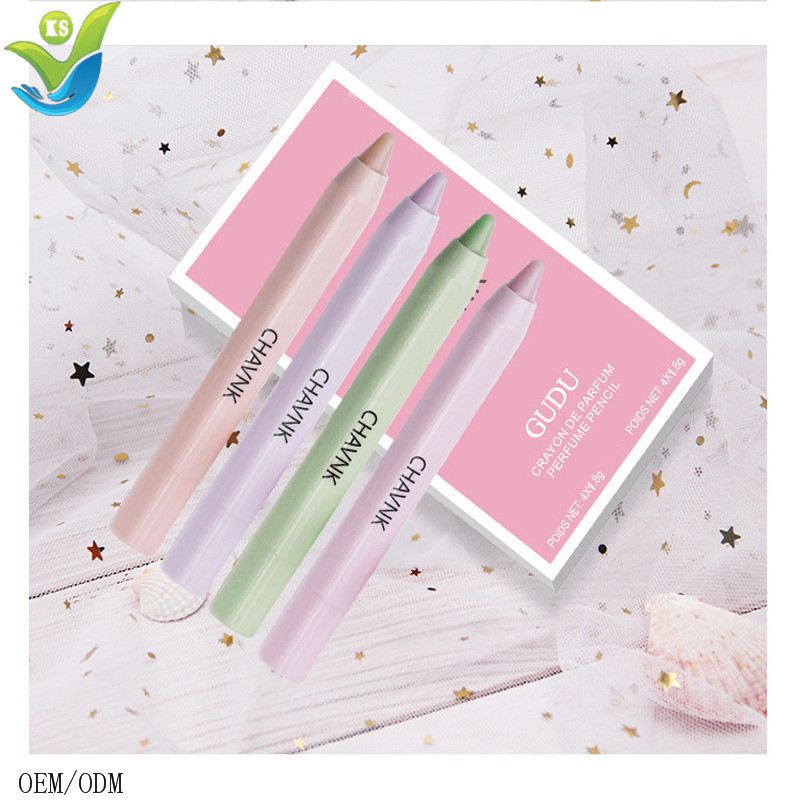 Wholesale private label Solid perfume pencil Original Natural solid balm perfume pen good girl perfume