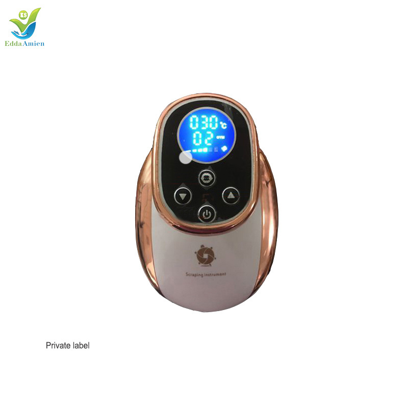 Professional far infrared EMS RF magic gravitational diamond finger body massage beauty device for remove neck lines