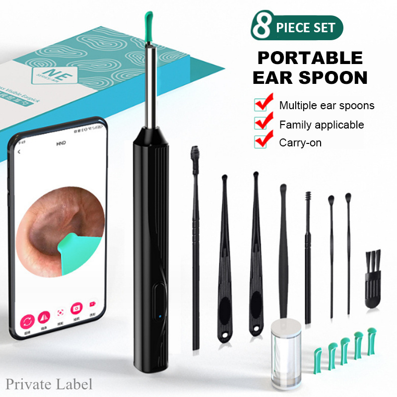 Portable Vacuum Ear Cleaner Machine Electronic Cleaning Ear Wax Removes Earpick Cleaner Prevent Ear-pick Clean Tools Care