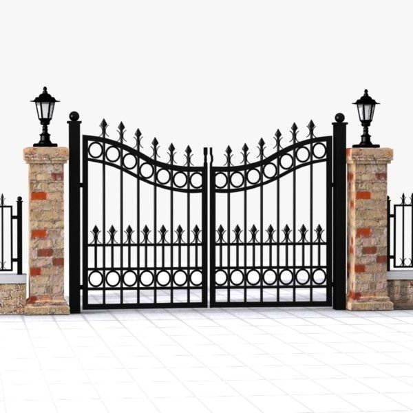 Golden Supplier Iron Gate Sliding Small Iron Gate Designs Wrought Iron Gate