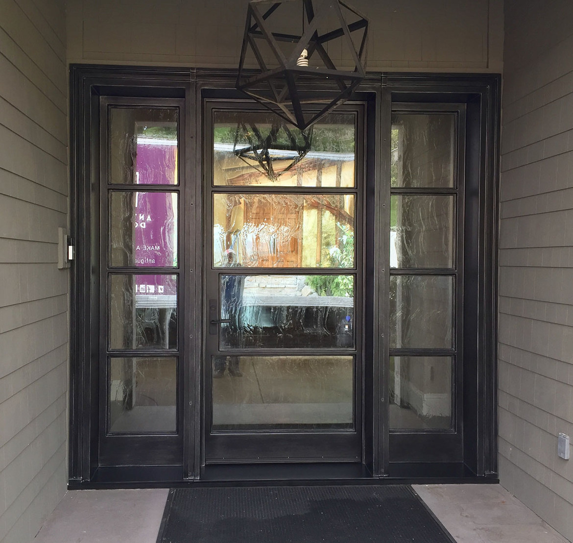 Factory Wholesale Front Door Iron Wrought Prices Wrought Iron French Glass Doors