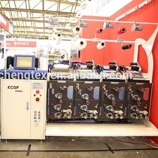 Air Covering Winder Machine Yarn Cone Winding High Efficiency Covering Machine KC215b