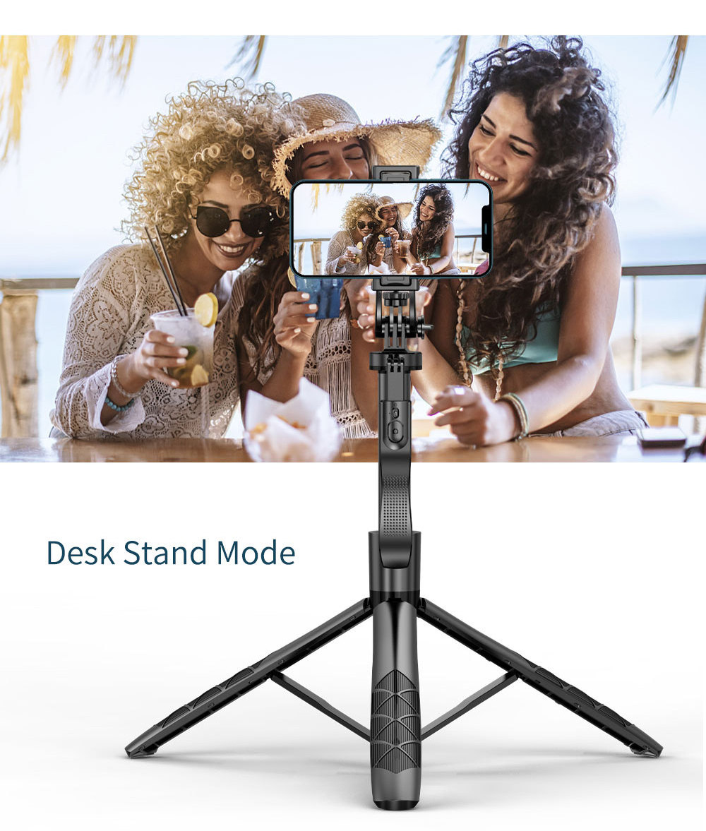 Multifunctional Umbrella Stand Balance Steady Shooting Live Bluetooth Tripod Selfie Stick