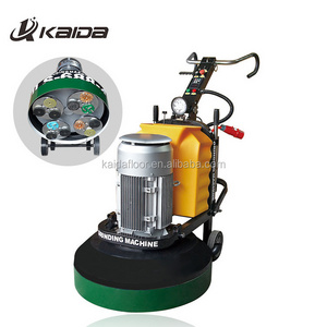 KD688 7.5KW 4 inch disc Marble burnished concrete Floor Buffer Handle terrazzo floor grinder and polisher