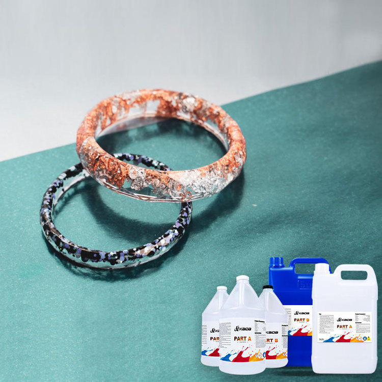 Yellow Resistance Flexible Clear Resin Crafts Epoxy Glue For Led Strip Acrylic Resin Glue Best Super Glue Resin Bracelet Bangle