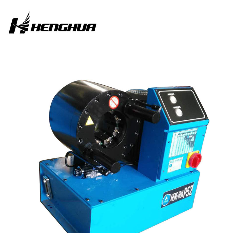 P52F 6-51mm automatic fin power hydraulic hose crimper machine tool harbo greight / mobile portable hose crimper pressing