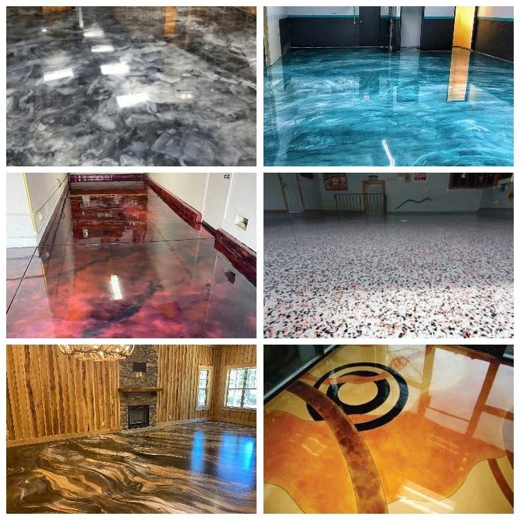 Unmatched Durability Stunning Aesthetics Polyaspartic Polyurea Epoxy Concrete Flooring Polyaspartic Garage Floor Coating