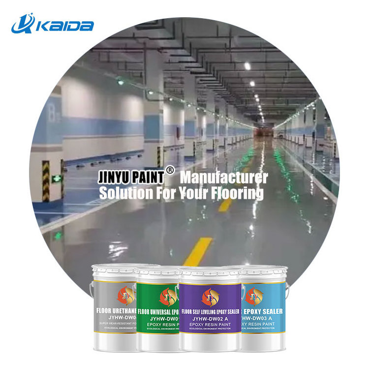 Industrial Epoxy Floor Paint / Epoxy Resin Floor Paint / Garage Solent Based  Epoxy Floor Paint Primer Coating