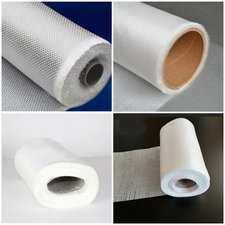 E-Glass 100-600g Fiber Glass Cloth Glass Fiber Mesh Cloth Fireproof Glass Fiber Cloth