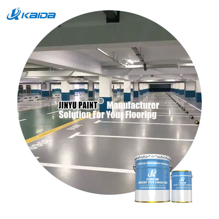 High Quality Waterproof Solvent Based Epoxy Resin Finish Coating Epoxy Floor Paint Basement Floor Epoxy Paint