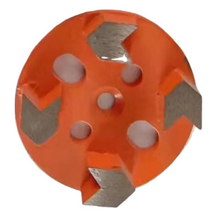 Concrete Epoxy Floor Grinding Tool Diamond Trapezoid Grinding Wheel for Concrete Floor Polishing