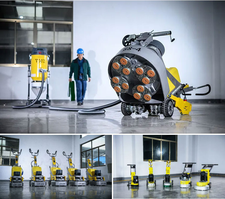 High Speed Grinding Equipment Concrete Floor Polishing Machine Marble Concrete Floor Polisher