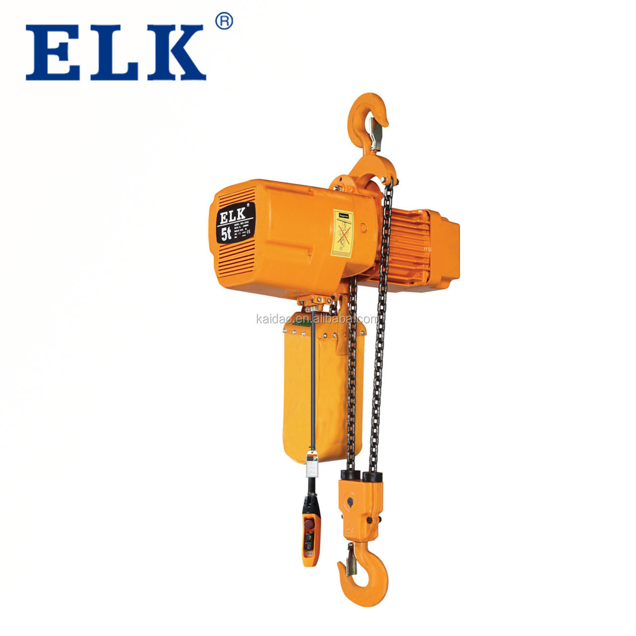 15Ton  dual speed electric chain hoist used on H beam