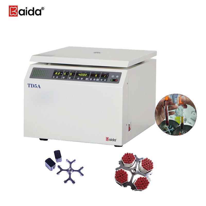 TD5A Hospital lab clinical tabletop low speed 4000rpm  96 well 5ml 7ml 10ml 15ml blood centrifuge machine to separate plasma