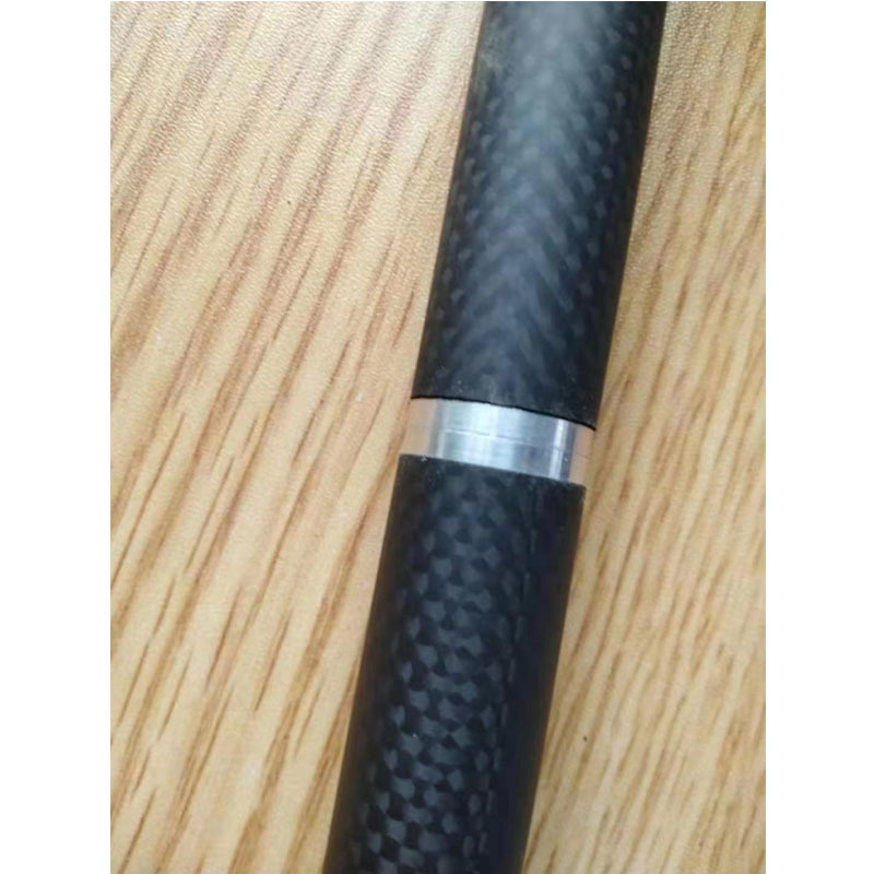 Custom high strength threaded carbon fiber connection tube Carbon fiber tube extension