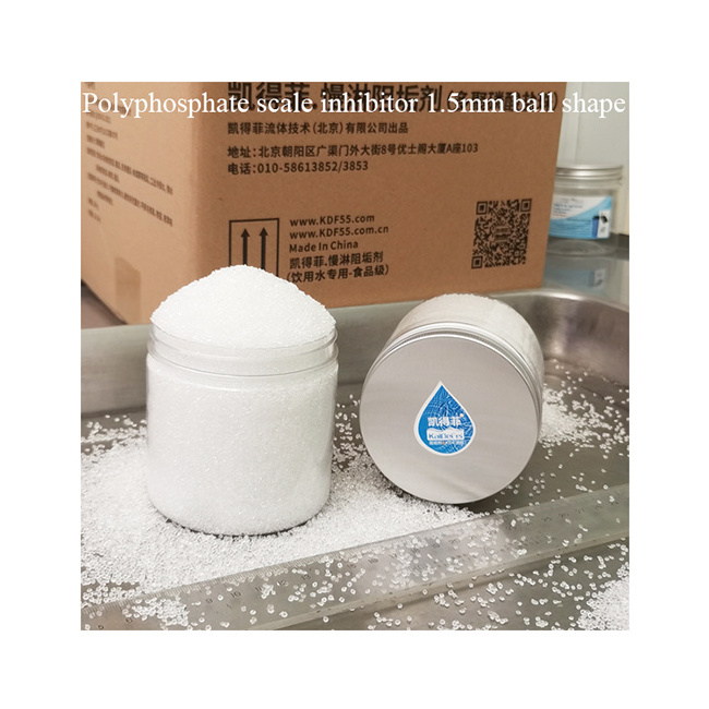 Kaidefei HR-JLSY-1.5 Water Treatment Polyphosphate Scale Inhibitor Ball Antiscales Ciramic For Water Siliphos Balls