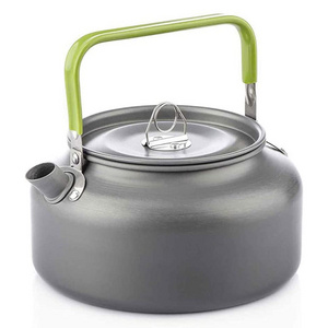 1.2L  portable  aluminum  Outdoor Water Kettle Teapot Coffee Pot   for Camping Hiking Picnic