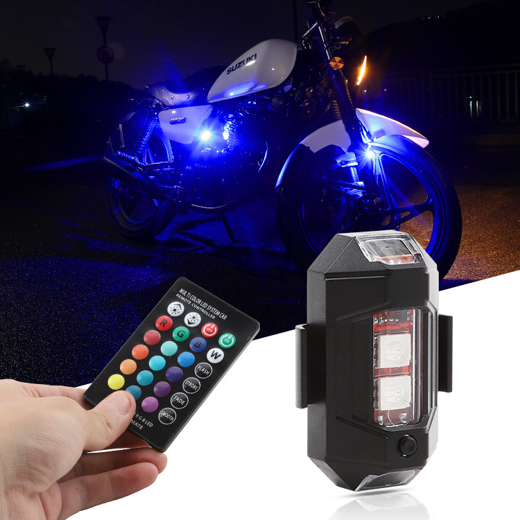 Rechargeable Emergency Aircraft strobe light USB charging   LED  chip strobe light LED strobe  light with remote control