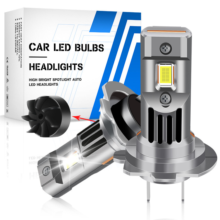 H7 Led Light Canbus  6000k  16000Lm Halogen Replacement  Auto Car Lamp H7  Led Headlight Bulb For car