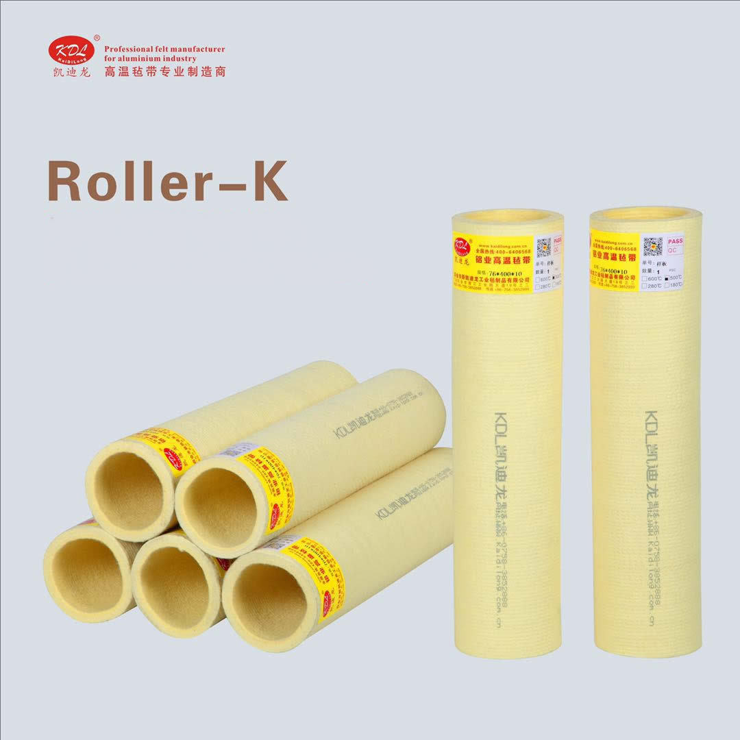 500 degre Heat resistant Kevlar Roller  for aluminum extrusion